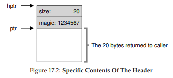 Figure 17.2: Specific Contents Of The Header